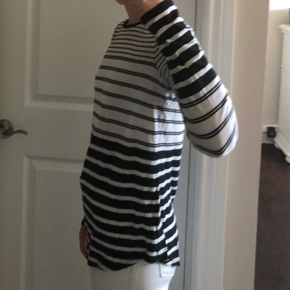 Vince striped long sleeve shirt minimalist - Picture 4 of 9